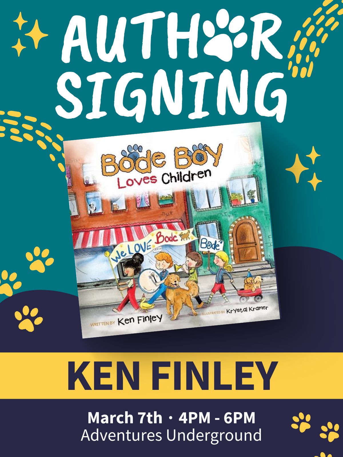 Local Authors for Children - (listed alphabetically by last name)